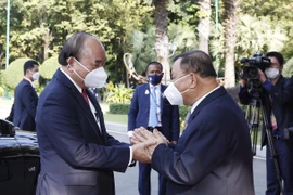 [Photo] Cập nhật hoạt động của Chủ tịch nước tại Campuchia