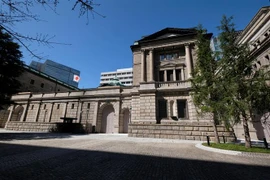 Trụ sở Ngân hàng Trung ương Nhật Bản (BOJ) tại Tokyo. (Ảnh: AFP/TTXVN)