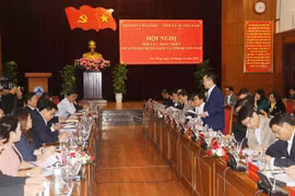 Quang cảnh hội nghị. (Ảnh: Trần Lê Lâm/TTXVN) 