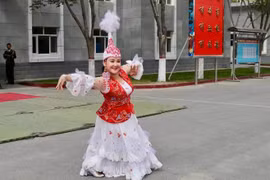 Y tá Bahargul Toleheng. (Nguồn: chinadaily.com.cn) 