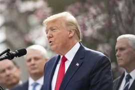 Tổng thống Mỹ Donald Trump. (Nguồn: THX/TTXVN) 