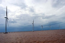 SK E&S đã có động thái mở rộng danh mục đầu tư kinh doanh năng lượng tái tạo từ năng lượng Mặt Trời sang năng lượng gió tại Việt Nam. (Ảnh: Trung Hiếu/TTXVN)