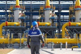 Hệ thống nén khí của dự án Dòng chảy phương Bắc 2 (Nord Stream 2). (Ảnh: TASS/TTXVN) 