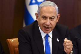 Thủ tướng Israel Benjamin Netanyahu. (Ảnh: AFP/TTXVN)