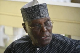 Ông Atiku, thuộc Đảng Dân chủ Nhân dân, yêu cầu hủy bỏ cuộc bầu cử với cáo buộc có những vấn đề bất thường. (Ảnh: AFP/TTXVN)