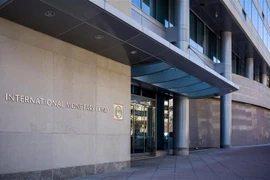Trụ sở Quỹ Tiền tệ Quốc tế (IMF) tại Washington, DC, Mỹ. (Ảnh: AFP/TTXVN)