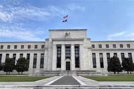 Trụ sở Cục Dự trữ Liên bang Mỹ (Fed) tại Washington DC. (Ảnh: AFP/TTXVN)