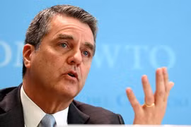 Tổng Giám đốc Tổ chức Thương mại Thế giới (WTO) Roberto Azevedo. (Nguồn: Reuters) 
