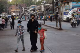 Một đường phố ở Mumbai, Ấn Độ. (Nguồn: Getty Images) 