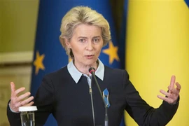 Chủ tịch Ủy ban châu Âu (EC) Ursula von der Leyen. (Ảnh: AFP/TTXVN)