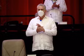 Tân Bí thư thứ nhất Ban Chấp hành Trung ương Đảng Cộng sản Cuba Miguel Díaz-Canel. (Nguồn: ACN/TTXVN phát) 