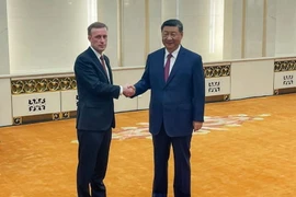 Chủ tịch Trung Quốc Tập Cận Bình và Cố vấn An ninh Quốc gia Mỹ Jake Sullivan. (Nguồn: AFP/Getty Images)