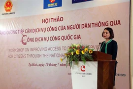 Đại sứ Australia tại Việt Nam Robyn Mudie. (Ảnh: Đỗ Trưởng/TTXVN) 