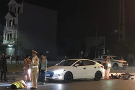 Hiện trường vụ việc. (Ảnh: TTXVN phát)