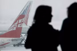 Georgian Airways là hãng hàng không thứ hai nhận được giấy phép thực hiện các chuyến bay giữa Gruzia và Nga. (Nguồn: Reuters)