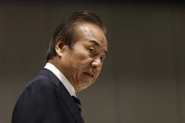 Cựu quan chức Ủy ban tổ chức Olympic Tokyo 2020 Haruyuki Takahashi tới dự một cuộc họp ở Tokyo, Nhật Bản ngày 30/3/2020. (Ảnh: AFP/TTXVN) 