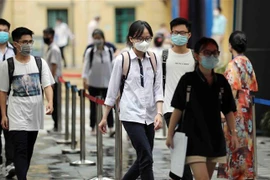Nhiều trường đại học tại Thành phố Hồ Chí Minh đã tăng chỉ tiêu tuyển sinh bằng phương thức xét học bạ. (Ảnh: Thanh Tùng/TTXVN)