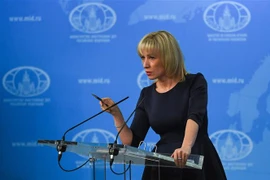 Người phát ngôn Bộ Ngoại giao Nga Maria Zakharova. (Ảnh: AFP/TTXVN) 