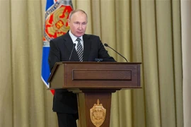 Tổng thống Nga Vladimir Putin. (Ảnh: AFP/TTXVN) 