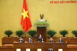 Hình ảnh khai mạc Kỳ họp bất thường thứ nhất, Quốc hội khóa XV