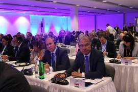 Quang cảnh Hội nghị liên Nghị viện EU tại Prague hồi năm 2022. (Ảnh: Ngọc Long/TTXVN) 