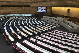 Toàn cảnh một phiên họp Quốc hội Thái Lan ở Bangkok. (Ảnh: AFP/TTXVN)