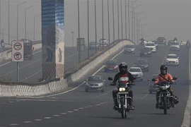 Đường phố thủ đô New Delhi, Ấn Độ. (Nguồn: AFP/TTXVN) 
