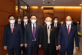 [Photo] Tổng Bí thư dự khai mạc kỳ họp bất thường thứ nhất Quốc hội XV