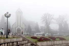 Trọng tâm rét hại tập trung ở Cao Bằng, Bắc Kạn, Lạng Sơn, Hà Giang, Tuyên Quang, Lào Cai. (Ảnh: Quốc Khánh/TTXVN) 