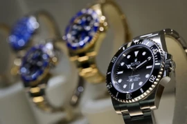 Đồng hồ thuộc thương hiệu Rolex của Thụy Sĩ. (Ảnh: AFP/TTXVN)