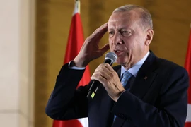 Tổng thống Thổ Nhĩ Kỳ Recep Tayyip Erdogan. (Ảnh: AFP/TTXVN)