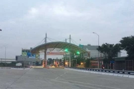 Trạm thu phí BOT Thanh Nê, nơi xảy ra vụ nổ súng. (Nguồn: thanhnien.vn) 