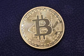 Đồng tiền kỹ thuật số Bitcoin. (Nguồn: AFP/TTXVN) 