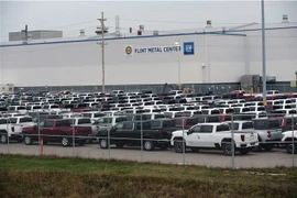 Ôtô của General Motors tại nhà máy ở Flint, Michigan, Mỹ. (Ảnh: AFP/TTXVN) 