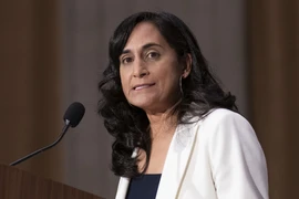 Bộ trưởng Quốc phòng Canada Anita Anand. (Nguồn: Canadian Press) 