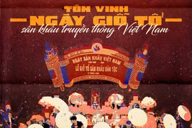 Tôn vinh ngày giỗ Tổ sân khấu truyền thống Việt Nam. (Nguồn: Trường ca kịch viện) 