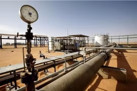 Toàn cảnh mỏ dầu El Sharara ở miền Nam Libya. (Nguồn: Reuter/TTXVN) 