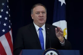 Ngoại trưởng Mỹ Mike Pompeo trong bài phát biểu ở Washington, DC ngày 19/12/2019. (Nguồn: AFP/TTXVN) 