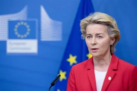 Chủ tịch Ủy ban châu Âu (EC) Ursula von der Leyen. (Nguồn: THX/TTXVN) 