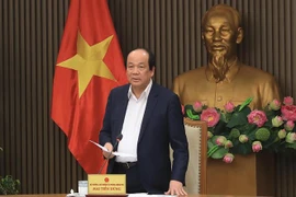 Bộ trưởng, Chủ nhiệm Văn phòng Chính phủ Mai Tiến Dũng. (Ảnh: Lâm Khánh/TTXVN) 