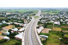 Tuyến đường tránh thành phố Bà Rịa, điểm bắt đầu cao tốc Biên Hòa-Vũng Tàu dự kiến khởi công vào đầu năm 2023. (Ảnh: Hồng Đạt/TTXVN)