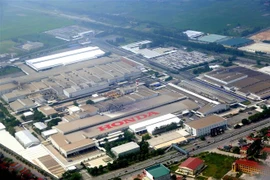 Nhà máy của Công ty Honda Việt Nam tại thành phố Phúc Yên (Vĩnh Phúc). (Ảnh: Danh Lam/TTXVN) 