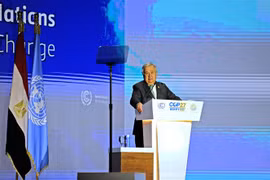 Tổng Thư ký Liên hợp quốc Antonio Guterres. (Ảnh: AFP/ TTXVN) 