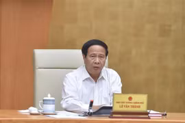 Phó Thủ tướng Lê Văn Thành. (Ảnh: Minh Đức/TTXHN) 