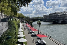 Sông Seine. (Ảnh Thu Hà/TTXVN)