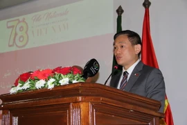 Đại sứ Việt Nam tại Algeria Trần Quốc Khánh. (Ảnh: Trung Khánh/Vietnam+)