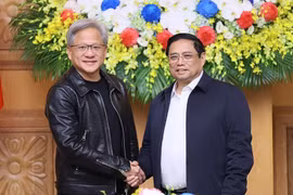 Thủ tướng Phạm Minh Chính tiếp Chủ tịch Tập đoàn NVIDIA Jensen Huang