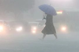 Theo Bộ Nội vụ Hàn Quốc, đã có 4 người thiệt mạng trong các vụ việc liên quan đến mưa lớn. (Nguồn: Yonhap)