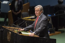 Tổng thư ký Liên hợp quốc, ông Antonio Guterres. (Nguồn: Hữu Thanh/TTXVN) 