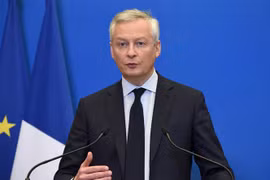 Bộ trưởng Tài chính Pháp Bruno Le Maire. (Ảnh: AFP/TTXVN) 